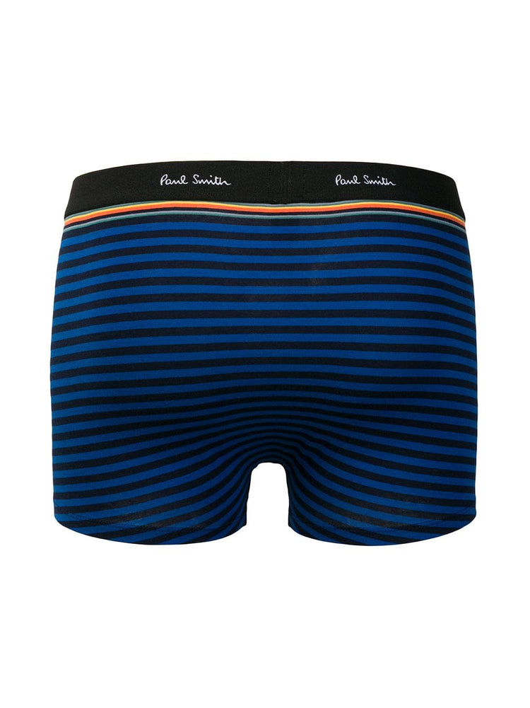 PAUL SMITH Striped logo boxers navy