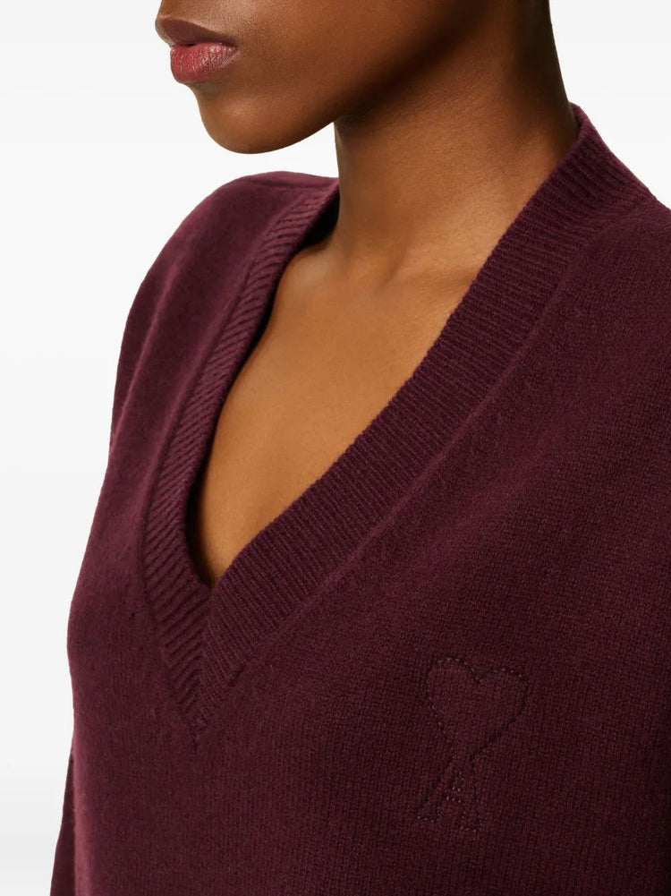 PULL COL V AMI DE COEUR