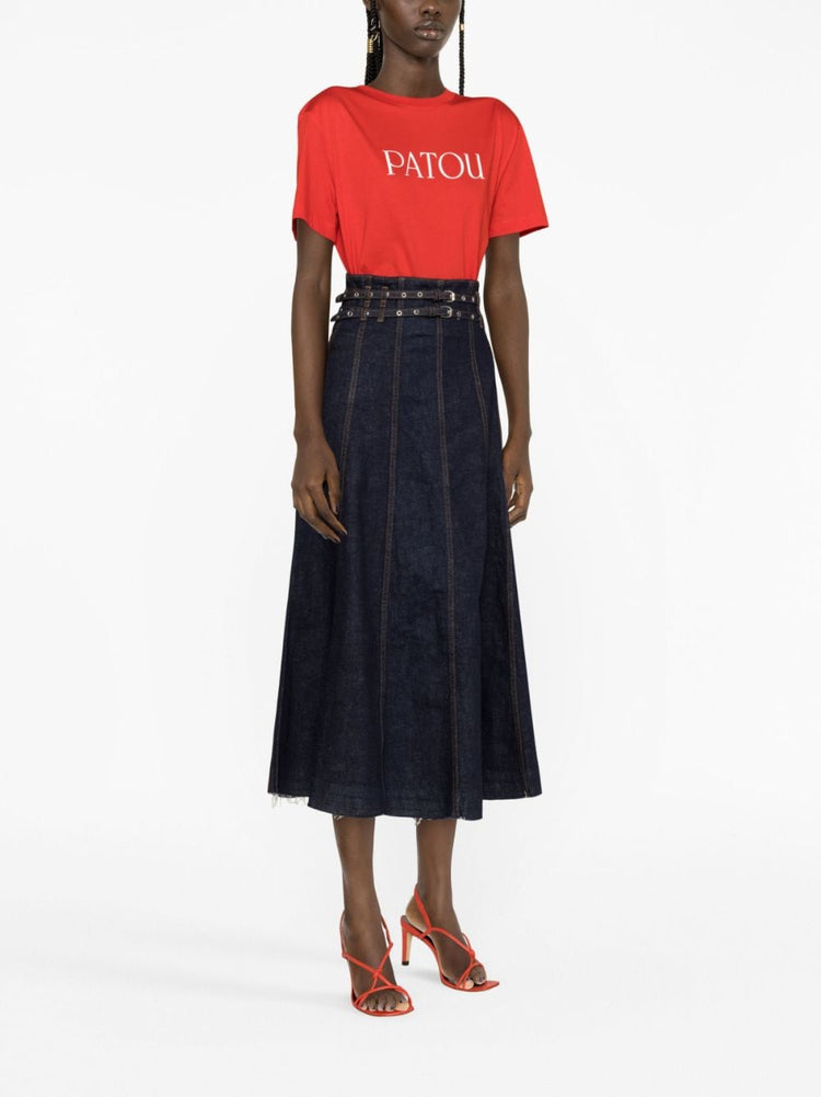 essential Patou logo-print cotton T-shirt