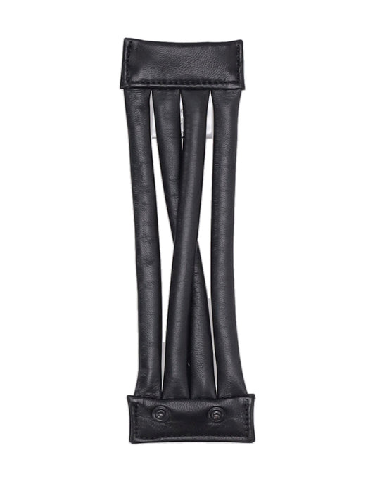 Bracciale 4 giri vera pelle
