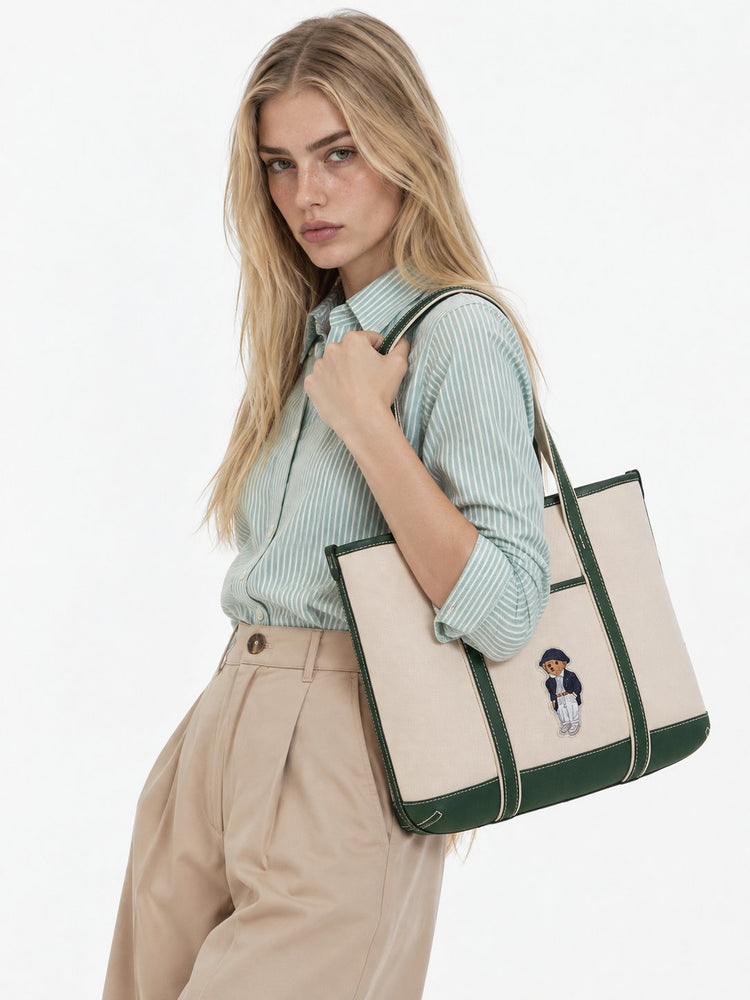 CANVAS/LEATHER-SM SHP TTE-TTE-SMA