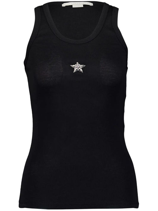 CRYSTAL MINI STAR TANK TOP