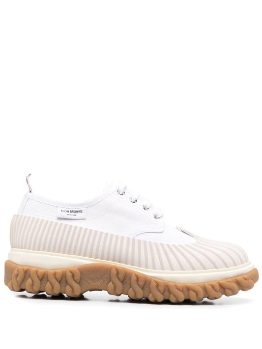 THOM BROWNE molded-sole lace-up duck shoes