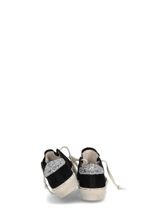 HI STAR SUEDE UPPER GLITTER STAR AND HEEL
