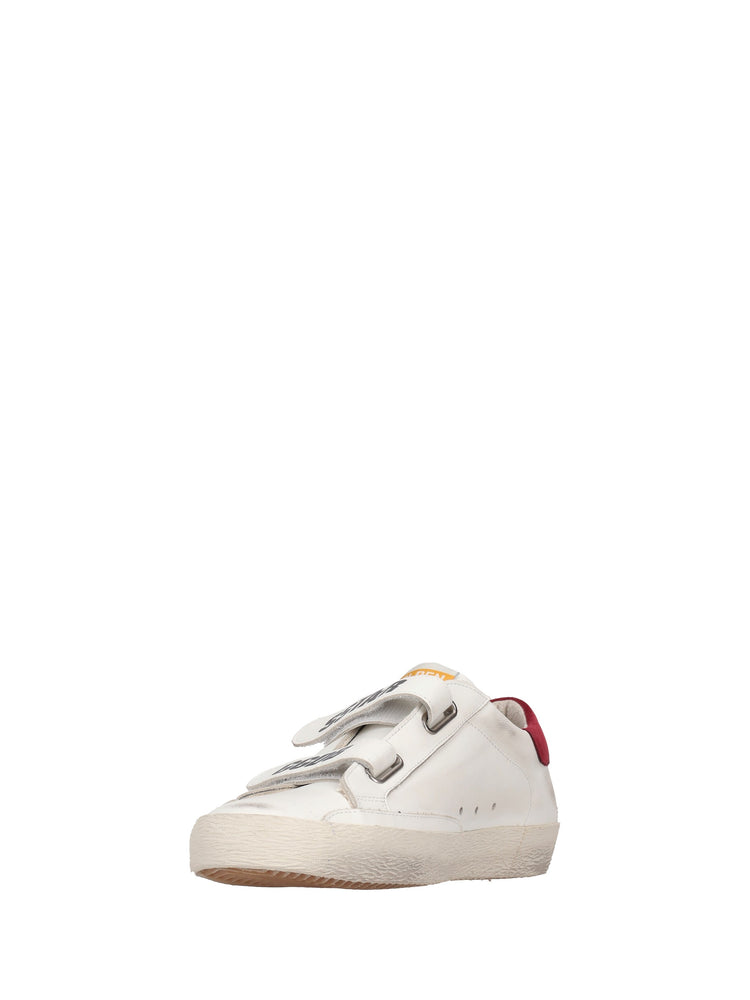 OLD SCHOOL LEATHER UPPER TOE TONGUE STAR AND STRAP SUEDE HEEL