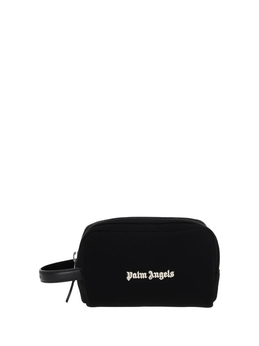 CLASSIC LOGO POUCH BLACK - OFF WHITE