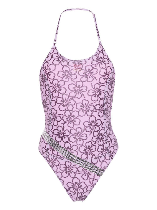 Fabiana belted swimsuit