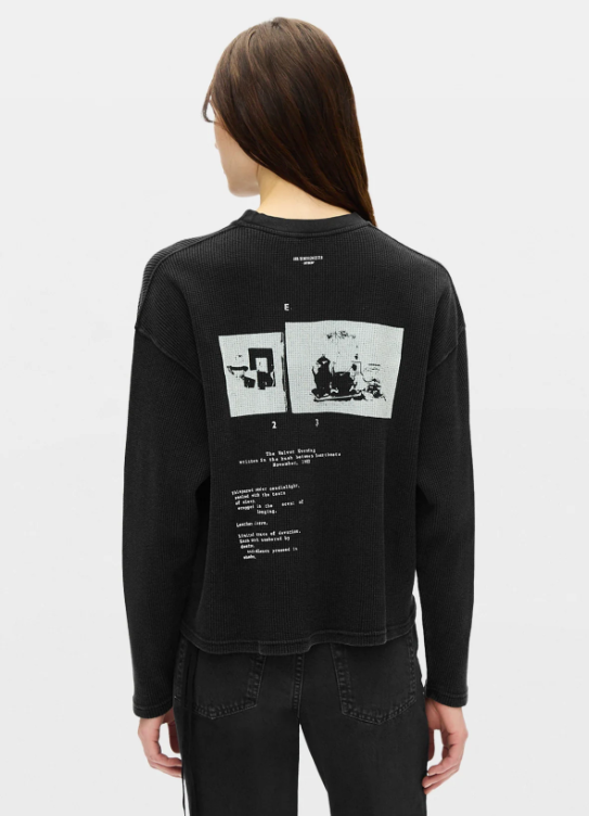 NIKITA RELAX FIT BOXY T-SHIRT WITH "THE VELVET EVE