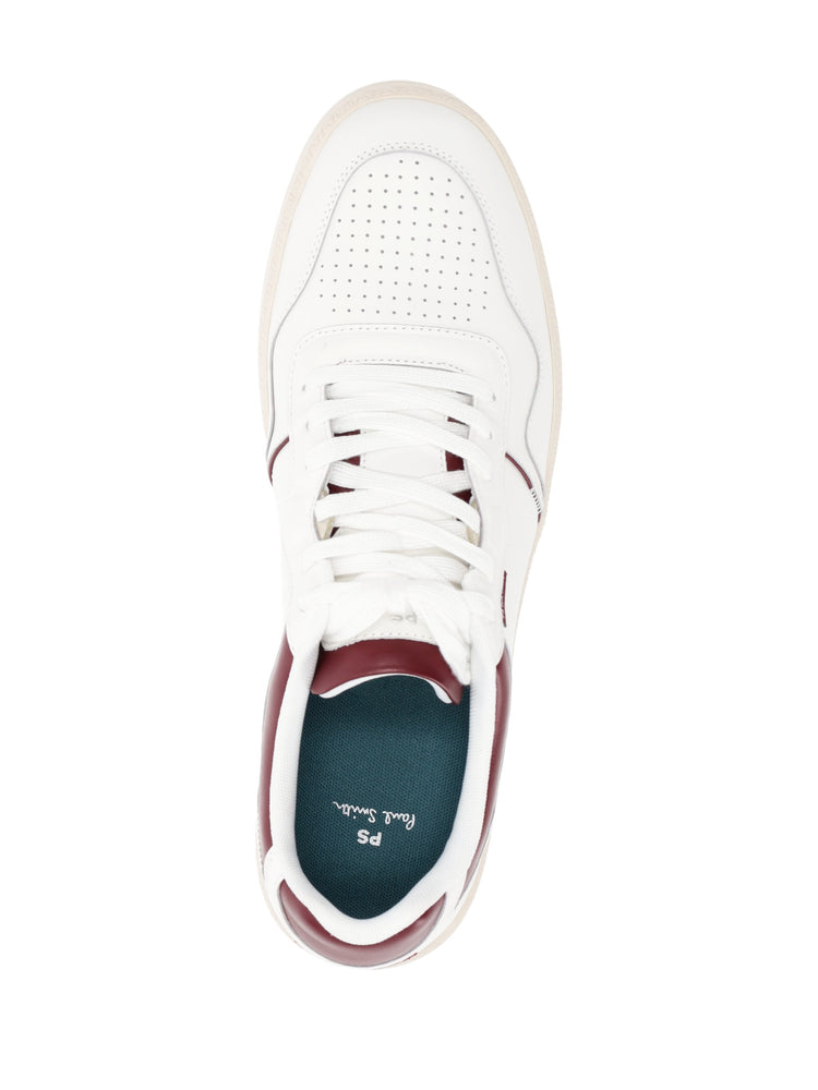 MENS SHOE ELLIS WHITE BORDO SPOILER