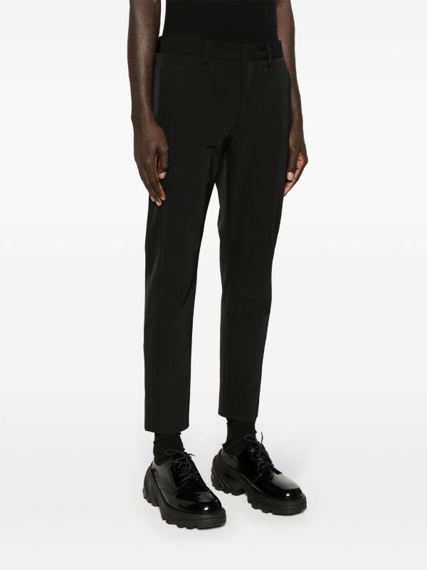 mid-rise cropped trousers