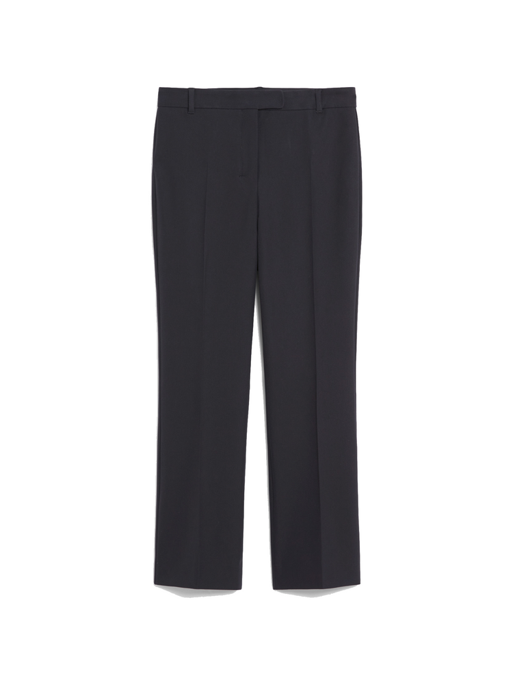 Fatina slim-fit stretch cotton and viscose trousers