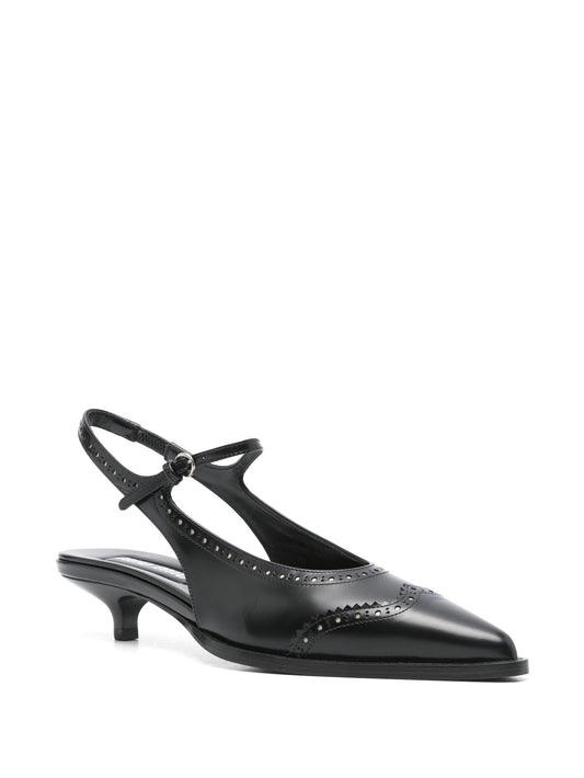 35mm slingback pumps