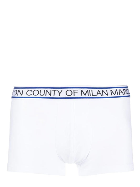 MARCELO BURLON 3 pack logo waistband boxer briefs