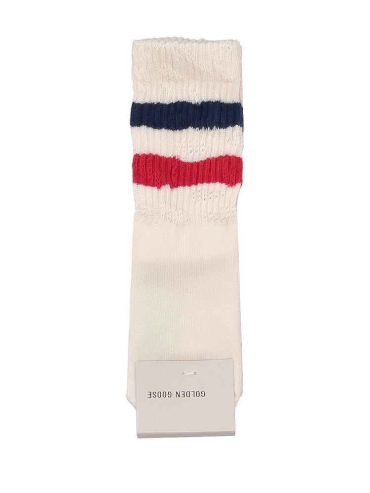 KIDS' SOCKS HIGH RIB/ STRIPES/ DISTRESSED