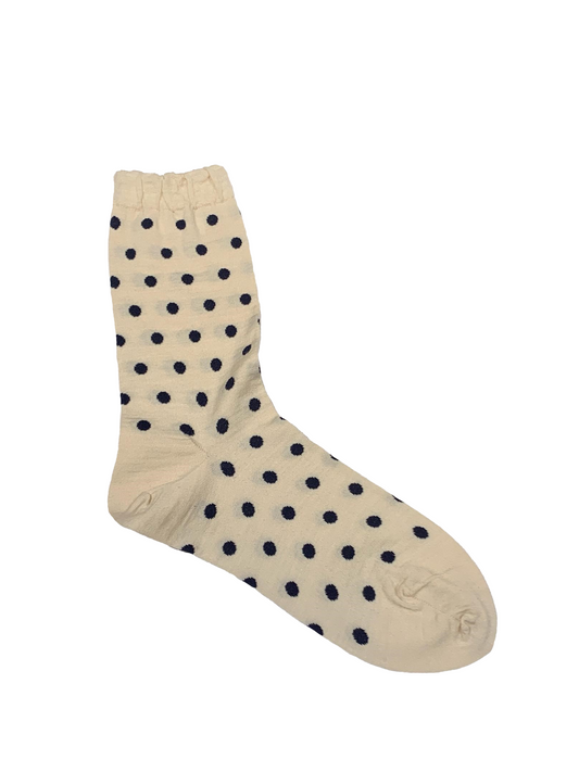 dotted sheer socks