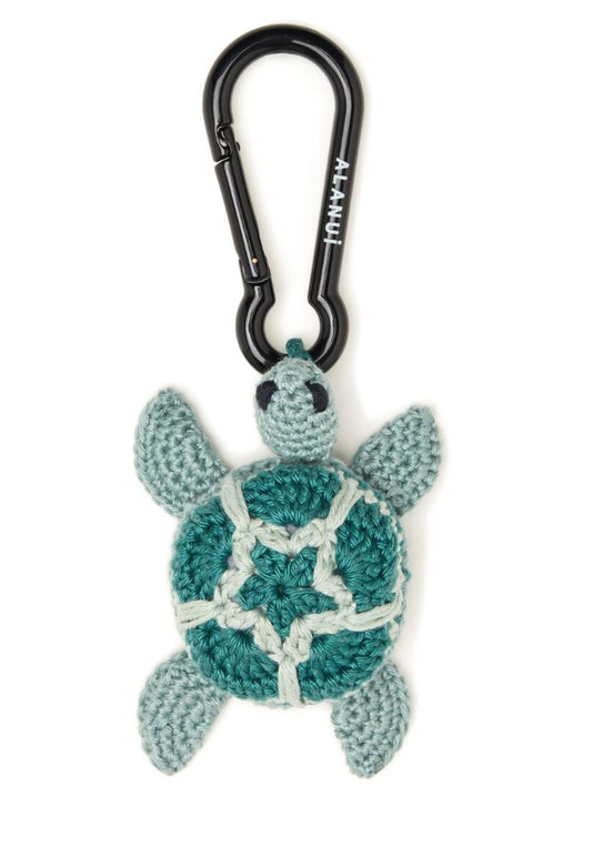 HANDMADE TURTLE CROCHET KEY TURQUOISE P