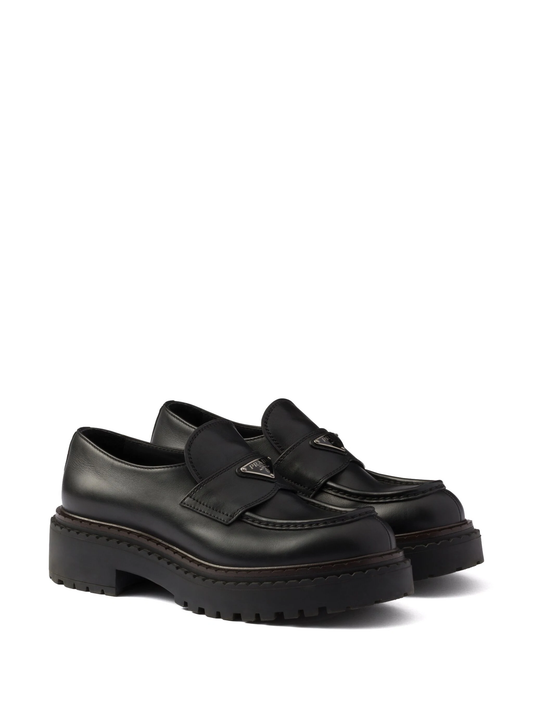 leather loafers