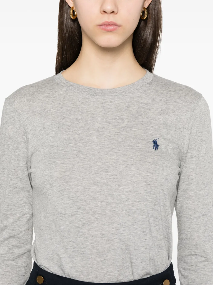 long-sleeve jersey T-shirt