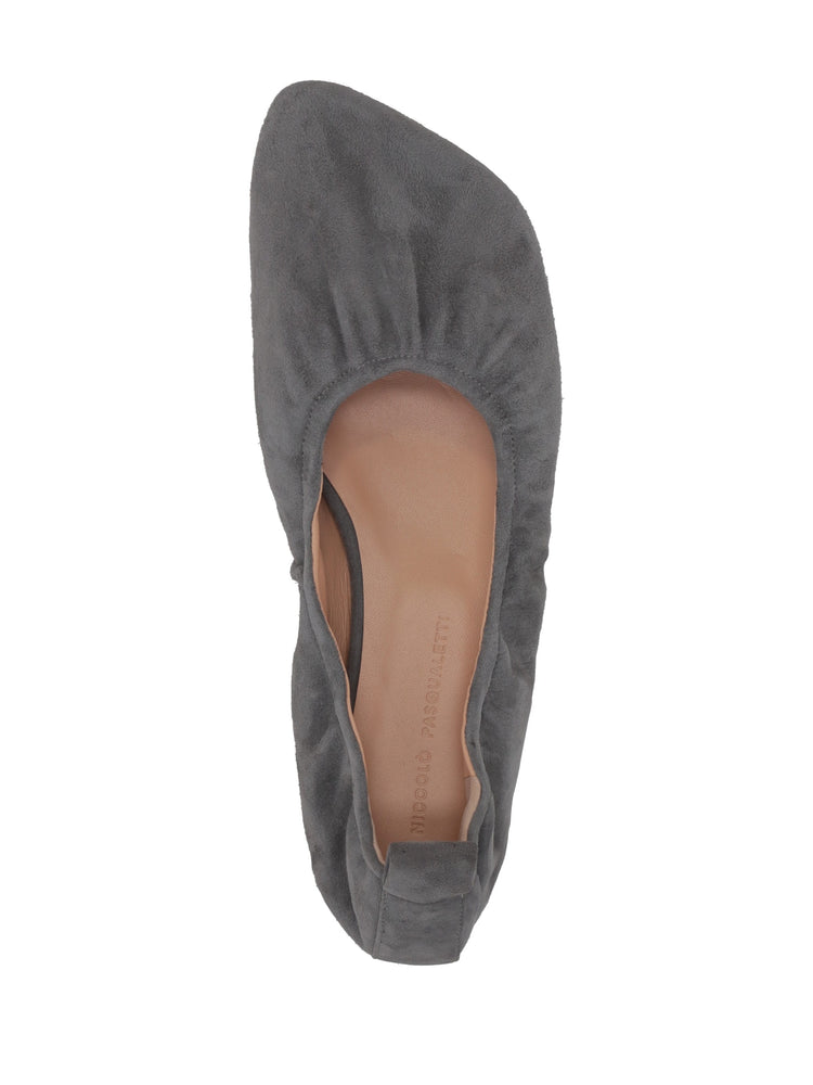 OBLIQUA SOFT BALLERINAS - Calfskin Leather