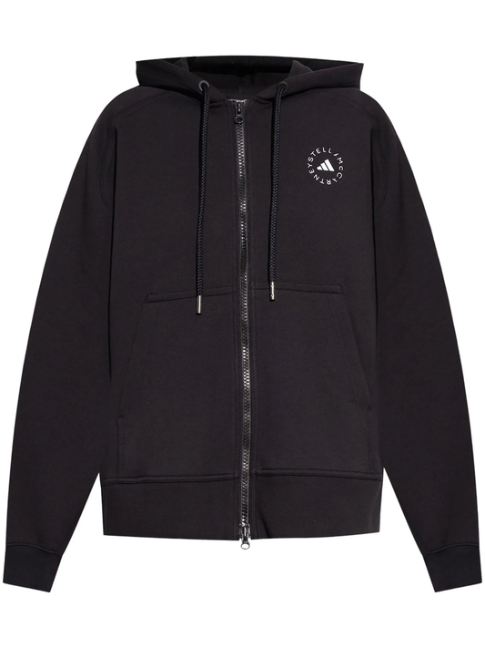 aSMC FZ HOODIE BLACK/WHITE