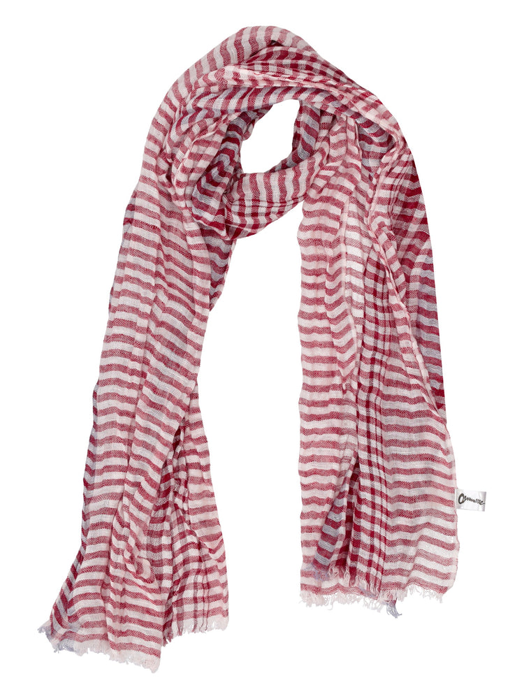 LA ROSE stripes scarves