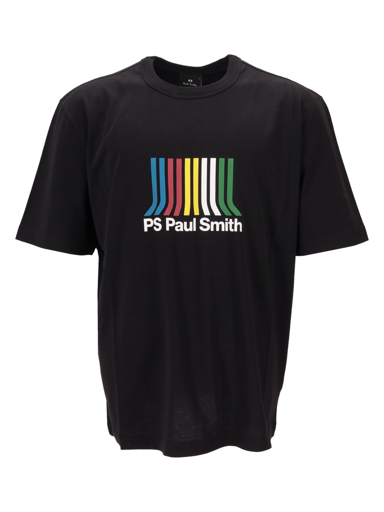 MENS CASUAL FIT SS T SHIRT PS STRIPE