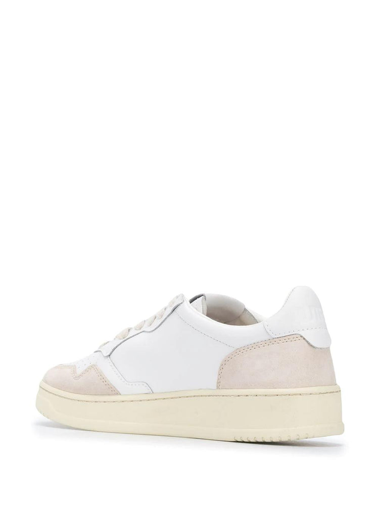 Medalist suede-panel sneakers