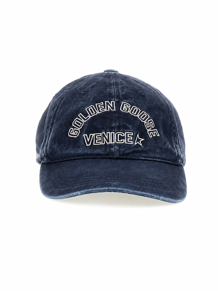 JOURNEY BASEBALL CAP/ WASHED COTTON TWILL/ GOLDEN VENICE EMB