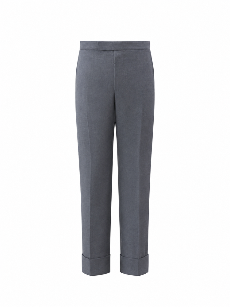 FIT 1 BACK STRAP TROUSER IN SUPER 120’S TWILL