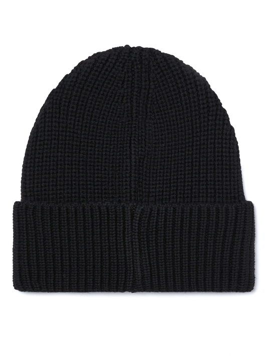 classic logo-embroidered ribbed beanie