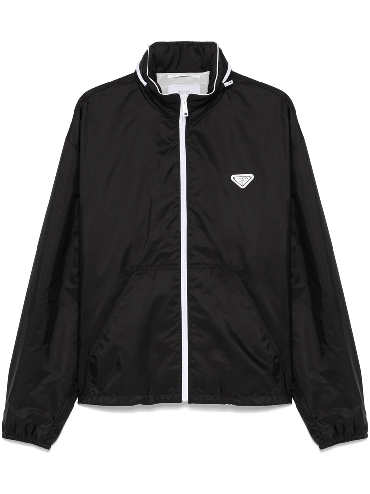 zipped lightweight jacket