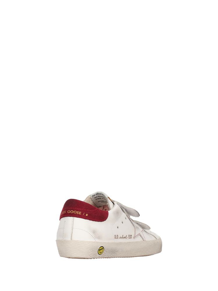 OLD SCHOOL LEATHER UPPER TOE TONGUE STAR AND STRAP SUEDE HEEL