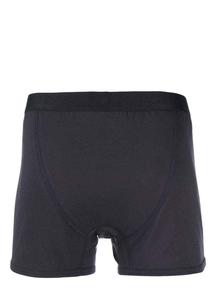 melange-jersey cotton boxers