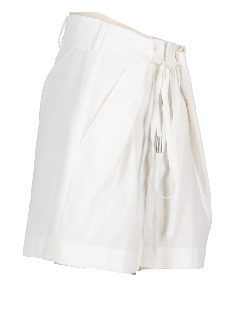 Jess pleated shorts cotton twill