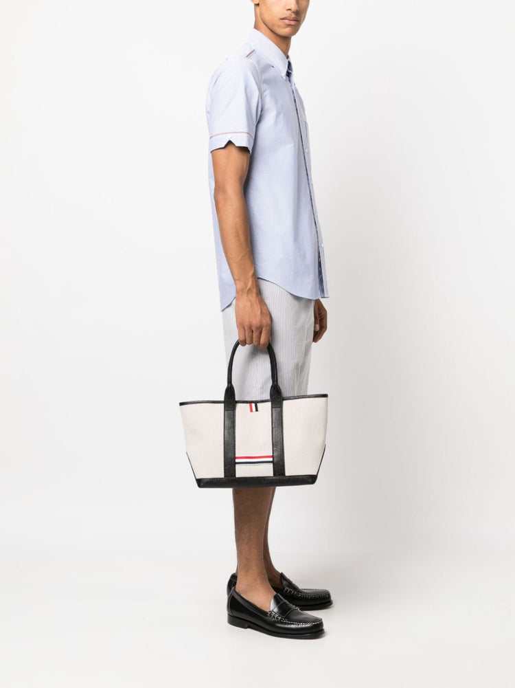 RWB-stripe tote bag