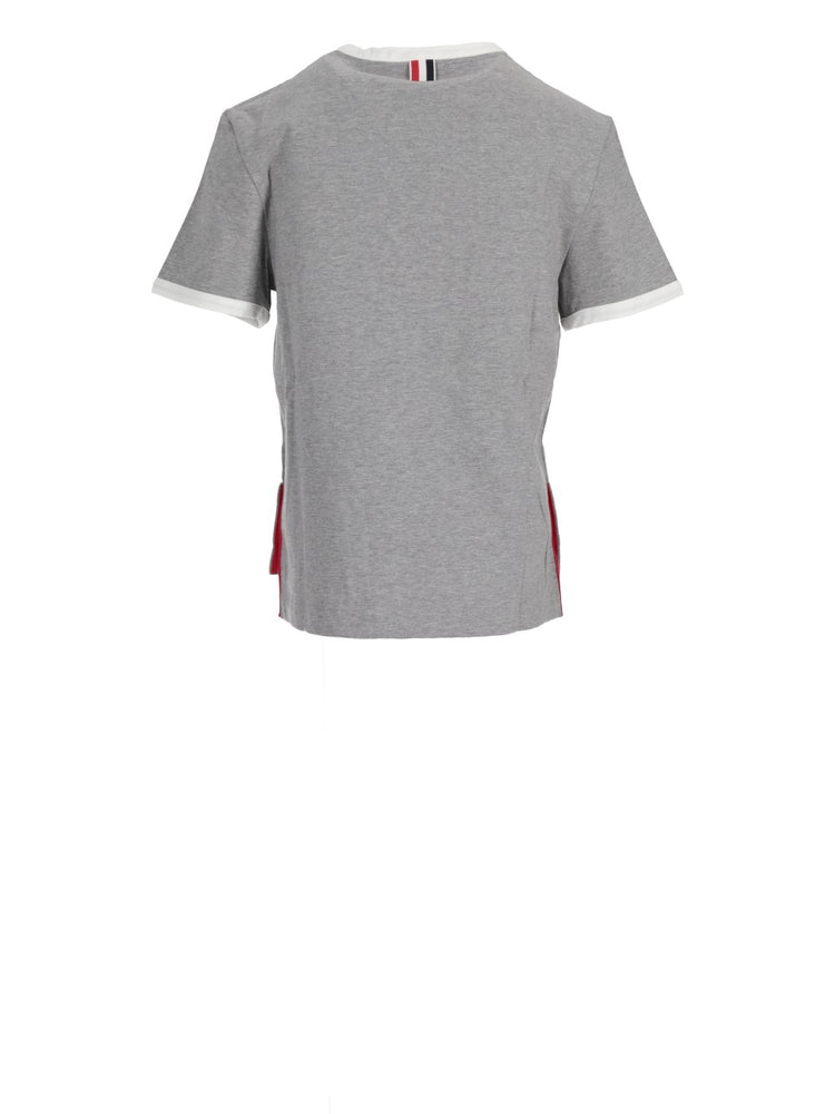 SHORT SLEEVE RINGER TEE IN MEDIUM WEIGHT JERSEY