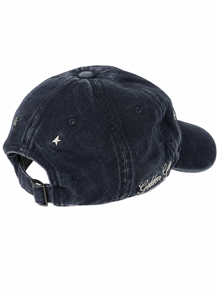 JOURNEY BASEBALL CAP/ WASHED COTTON TWILL/ GOLDEN VENICE EMB
