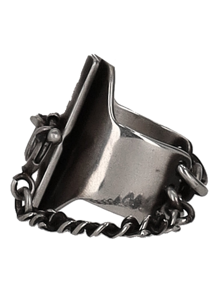 ANN DEMEULEMEESTER CHAIN RING