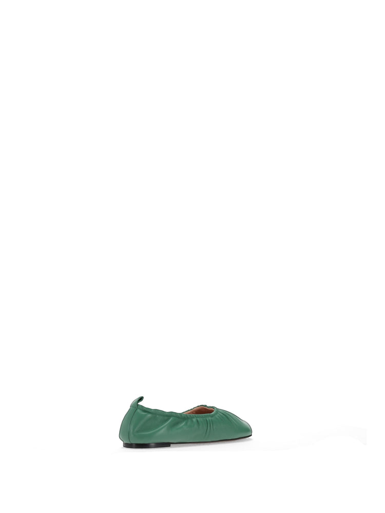 OBLIQUA SOFT BALLERINAS - Calfskin Leather