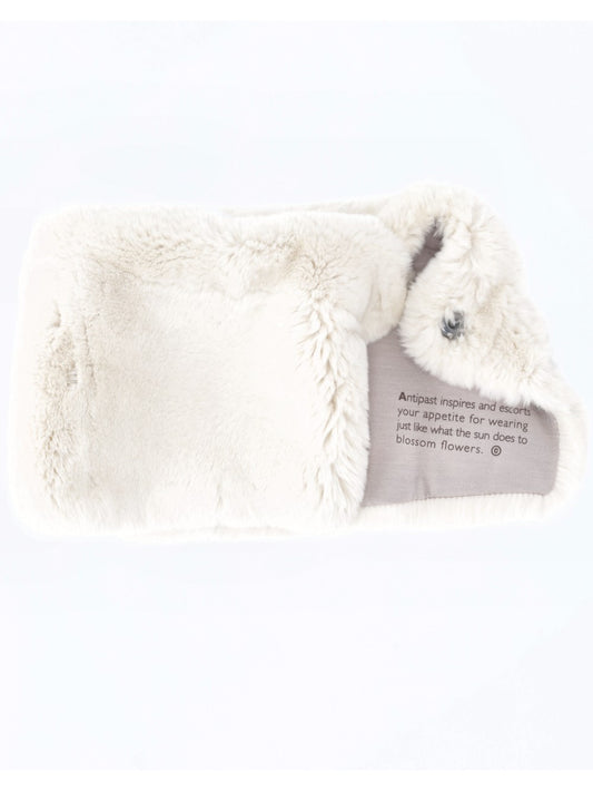 ANTIPAST FUR MUFFLER IVORY