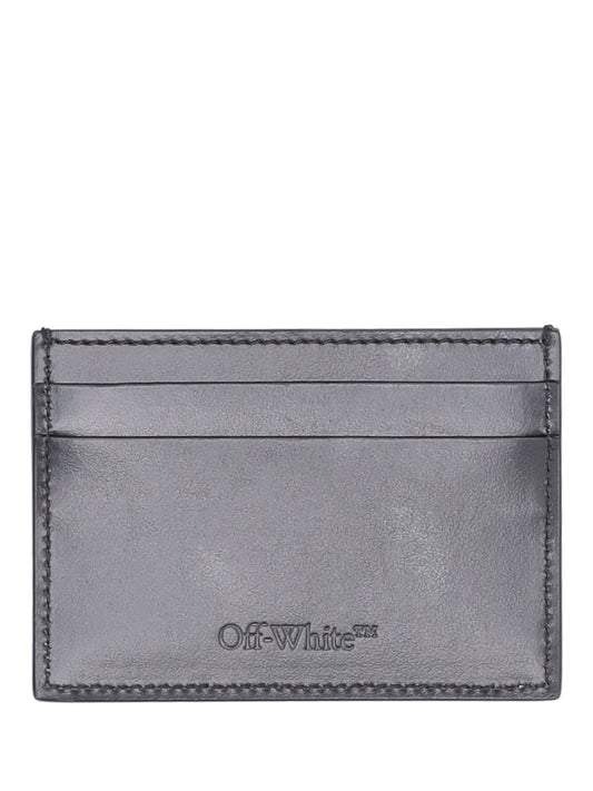 JITNEY QUOTE CARD CASE BLACK - WHITE