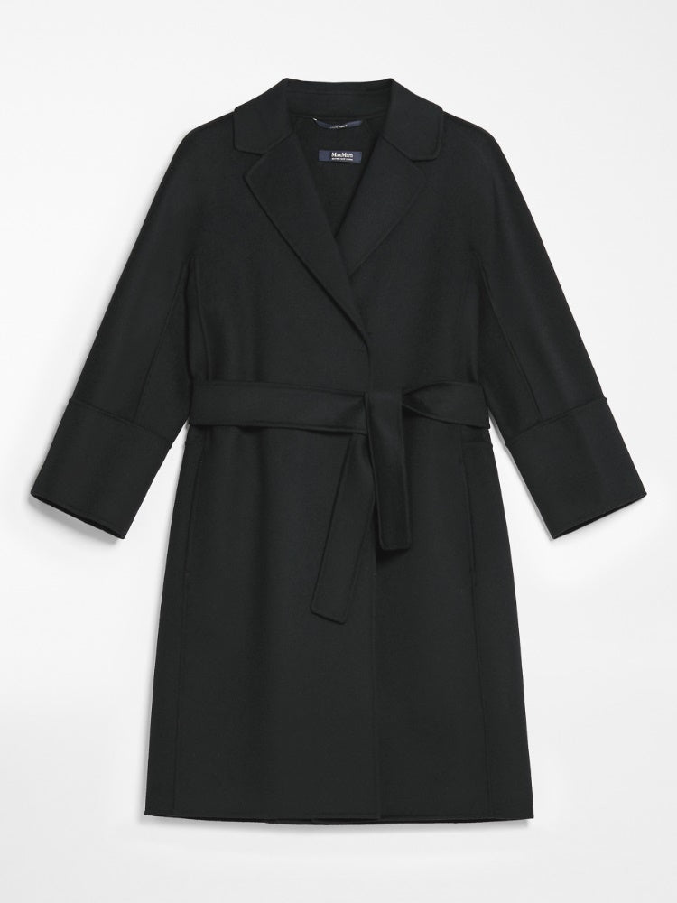 Arona double-faced short wool coat