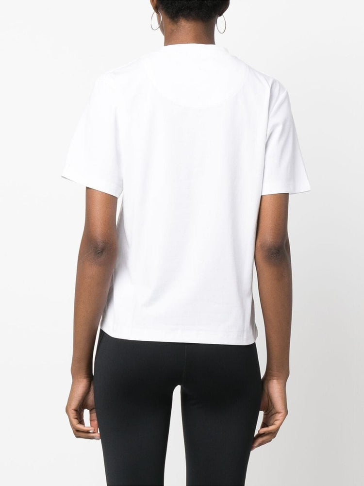 ADIDAS by STELLA McCARTNEY logo-print short-sleeved T-shirt