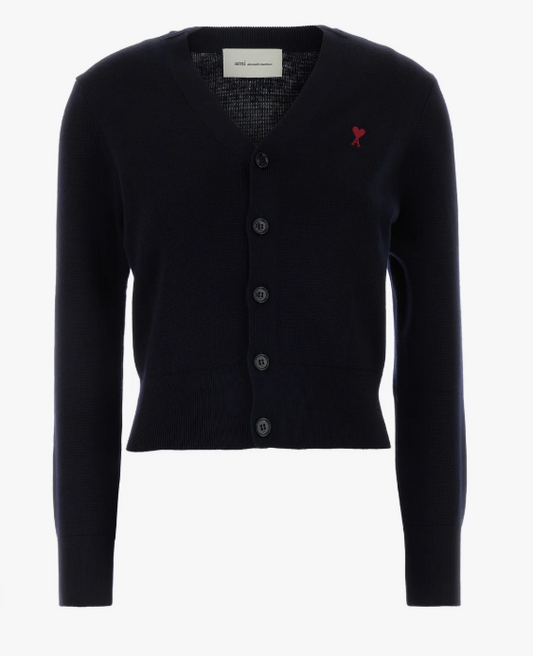 CARDIGAN AVEC AMI DE COEUR CONTRASTE