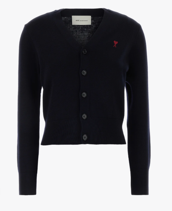 CARDIGAN AVEC AMI DE COEUR CONTRASTE