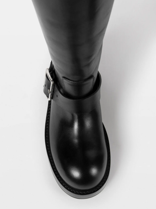 ARWA ENGINEER HIGH BOOTS WITH BUCKLES TUXON