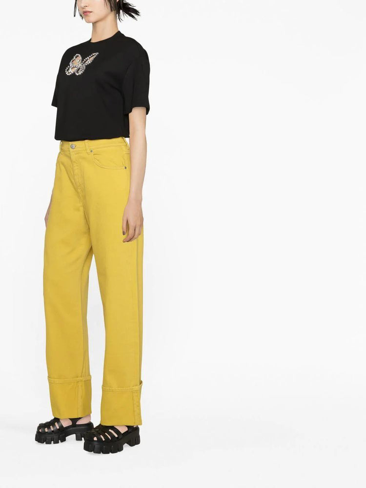 PAROSH straight-leg trousers