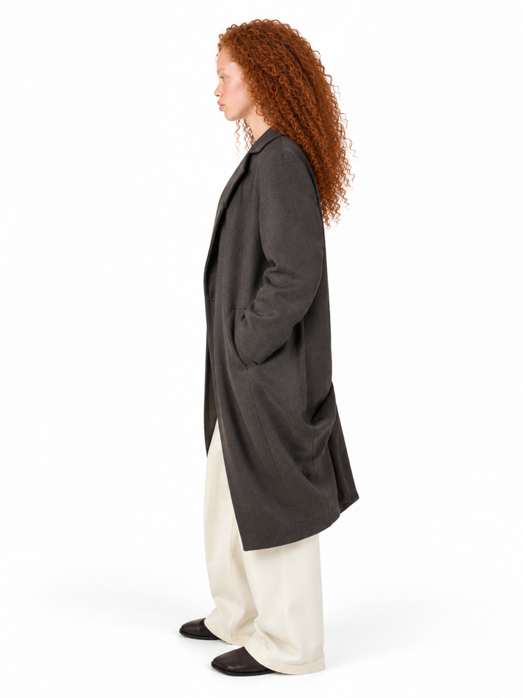 TULIPANO COAT - WOOL SILK BLEND