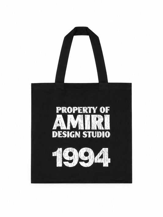 AMIRI 1994 CANVAS TOTE BAG