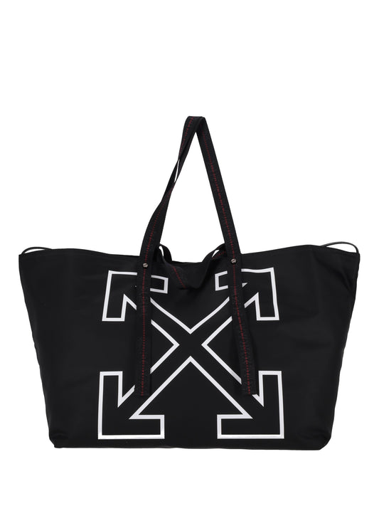 HERITAGE DAY OFF TOTE L BLACK - WHITE